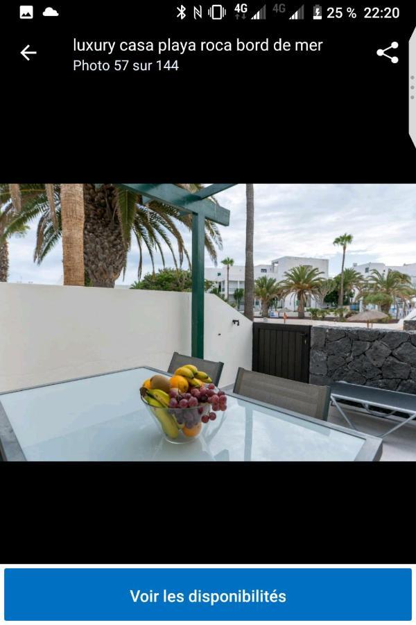 Casa Sea Front Costa Teguise Villa Exterior foto